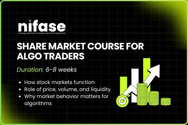 SHARE MARKET COURSE FOR ALGO TRADERS